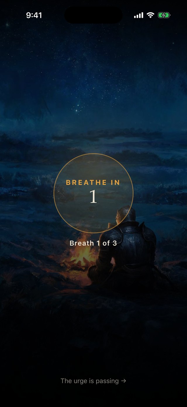 Ride it out—when you're about to break