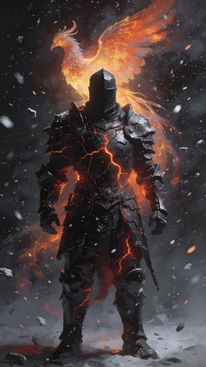 The ashen knight—Oathfire